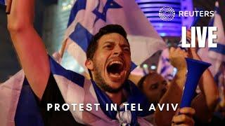 LIVE: Demonstrators in Israel cause disruptions at Tel Aviv airport