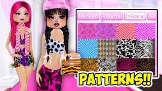 ONLY Patterns in DRESS to IMPRESS!! *very hard*