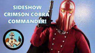 Sideshow 1/6th G.I. Joe Crimson Cobra Commander | Jcc2224 Review