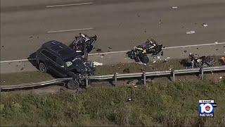 Crash kills 2 PBSO motorcycle deputies in western Palm Beach County