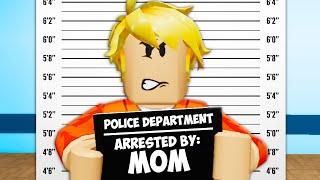 He Was Arrested By His Mom! (A Roblox Brookhaven RP Movie)