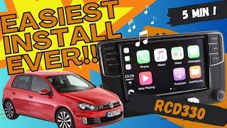 How to UPGRADE your RADIO ( RCD330 VW MK5/MK6 Golf, Jetta, Passat )