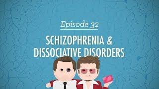Шизофрения и Диссоциативные расстроства: Crash Course Psychology #32