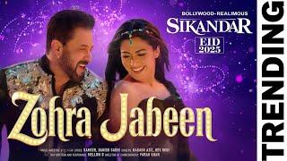 Salman Khan : Zohra Jabeen (official video)  Sikandar | Rashmika | Sajid | P-Rex