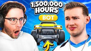 Can Musty and I Beat the AI Bot with 1.5 MILLION HOURS in Rocket League?