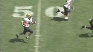 Jeremy Bloom Colorado vs Colorado State Punt Return, first time touching the ball in College