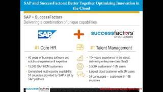 SAP SUccessfactors Online Training