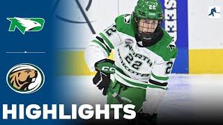 North Dakota vs Bemidji State | NCAA College Hockey | Highlights - November 30, 2024