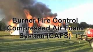 CAFS Compressed Air Foam Fire Fighting Systems Official Test:  Structural Fire