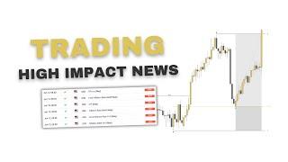 Trading High Impact News - SMC STRATEGY