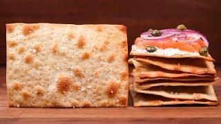 How to Make Perfectly Crisp and Delicious Matzah | Unleavened Jewish Flatbread Recipe