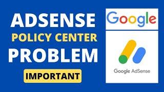 ️Check your Adsense account weekly once - Adsense policy center problem fixed