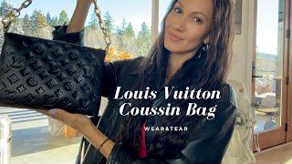 Louis Vuitton Coussin Bag wear & tear! And purse closet purge!