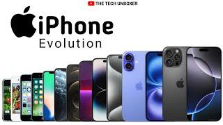 Evolution of APPLE iPhone | 2007-2024 | @The.Tech.Unboxer #iphone #apple #youtube