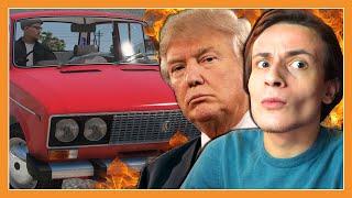 დონალდ ტრამპი GTA5 ში ! ჟიგულებით ჩილიადზე ავდივართ