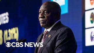 South Africa's Ramaphosa calls for unity after ANC loss