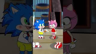 Good Sonic and Evil Amy #shorts