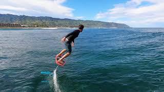 Hydrofoil Surf Heaven in Hawaii