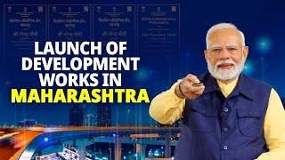 LIVE: PM Modi lays foundation stone, inaugurates various projects in Maharashtra