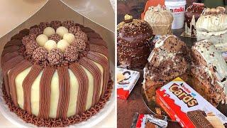 Amazing & Cool Chocolate Cake Decorating Recipe | Wonderful Cake Decorating At Home 