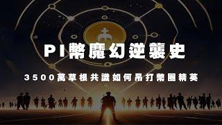 PI币魔幻逆袭史：3500万草根共识如何吊打币圈精英#pi #派币 #web3 #crypto