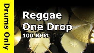 Reggae One Drop Drum Beat 100 BPM