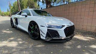 2020 R8 full carbon fiber aero upgrade!