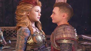 Mimir asks Atreus if he likes Thor's daughter | God of War Ragnarok