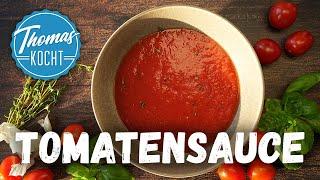 Tomatensoße selber machen - mit frischen Tomaten