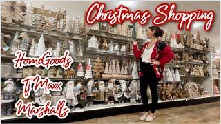 I Can Make That. Christmas Shopping 2023 HomeGoods, Marshalls, TJ Maxx! Holiday Shop With Me!