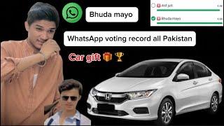 All Pakistan record Bhudamayo/mr guru/ WhatsApp voting video