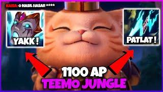  1100 AP STATİKLİ TEEMO JUNGLE 