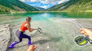 Was lebt im glasklaren Bergsee auf 1000M Höhe?