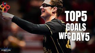 TOP 5 GOALS Floorball WFC DAY5 (2024)