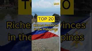 The Top 20 Richest Provinces in the Philippines based on COA 2022 Financial Report #philippines