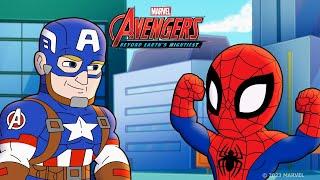 Cap y Spidey al Rescate | La Hora de las Rimas