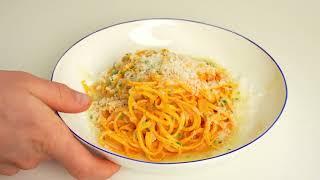 Spaghetti alla chitarra with Roasted Garlic Sauce | FRESH PASTA | with PASTA MAN @mateo.zielonka