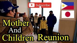 Mother and Children reunion | Filipino Single Father in Japan |