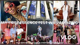 IT'S HOT OUTSIDE! MY FIRST ESSENCE FEST WAS FIRE! PACKING, OUTFITS, EVENTS AND MORE | AWED BY MONICA