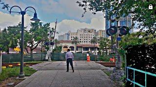 Pedestrian Railroad Crossing