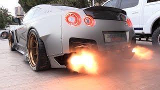 The BEST NISSAN GTR Godzilla Engine SOUNDS Ever!!