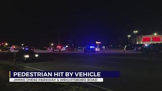 Authorities respond to pedestrian hit on Jimmie Dyess Parkway