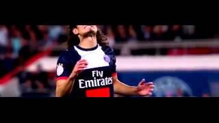 Edinson Cavani vs AS Monaco 13-14 by Bodya Martovskyi