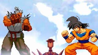 Akuma vs Goku Sprite Battle (Mugen)