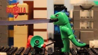 LEGO Cyclops - Godzilla v Mechagodzilla - Stopmotion