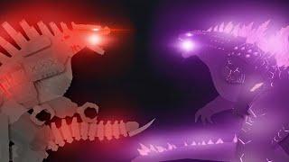 Mecha Godzilla vs. Evolved Godzilla | StickNodes Animation