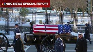 Special report: Former President Jimmy Carter honored during memorial service at U.S. Capitol