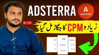 Adsterra High CPM Earning Trick | Direct Link Earning using WhatsApp Groups