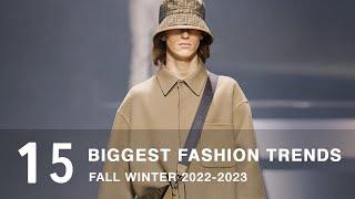 The Biggest Fashion Trends Fall Winter 2022/2023 | Men's Fashion