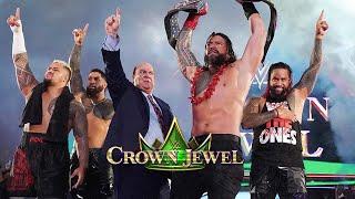 Roman Reigns Entrance at WWE Crown Jewel 2022 (Live) #wwe #crownjewel #wwecrownjewel